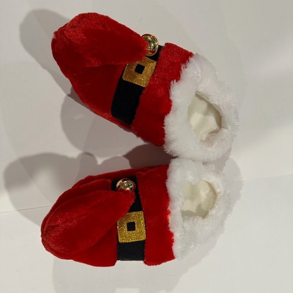 Santa Slippers New -‎ USA M (7-8) - Picture 1 of 4